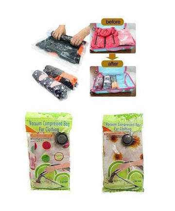 Vacuum Compressed Bag For Clothing 70 x 110cm 0460 (Parcel Rate)p