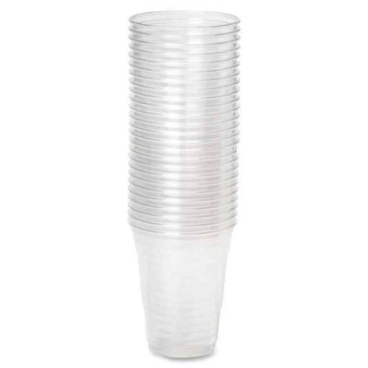 80 Pack Clear Disposable Plastic Cups P97311 (Parcel Rate)