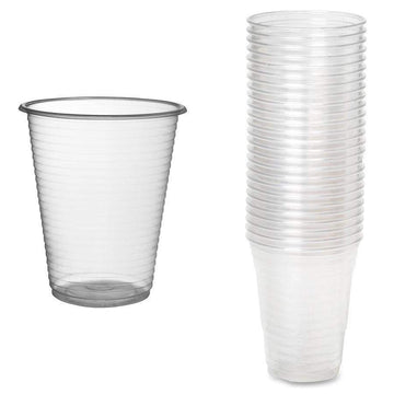 100 Pack Clear Disposable Plastic Cups TS732 (Parcel Rate)