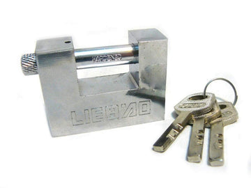 New Heavy Duty Security Padlock With Keys 80mm Diy Home 4576 (Parcel Rate)