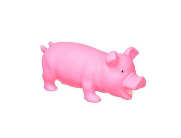 HTI Jokes & Gags Plastic Pink Pig Piglet Squeeze Noise Piglet 21 cm 1374625 (Parcel Rate)p