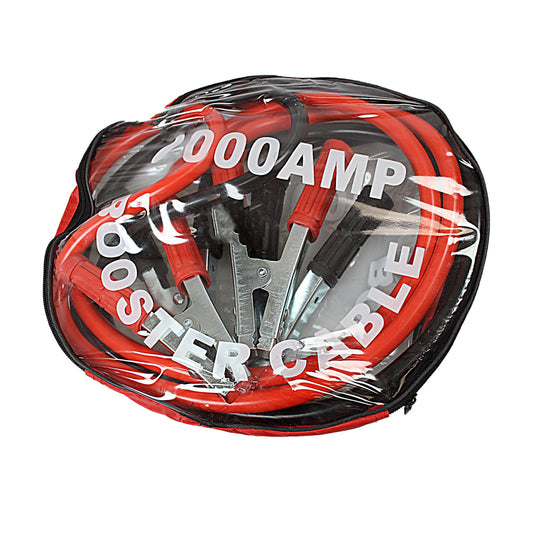 Heavy Duty Jump Car Start Jump Lead 1000 Amp 2 Metre Red Black 2133 (Parcel Rate)