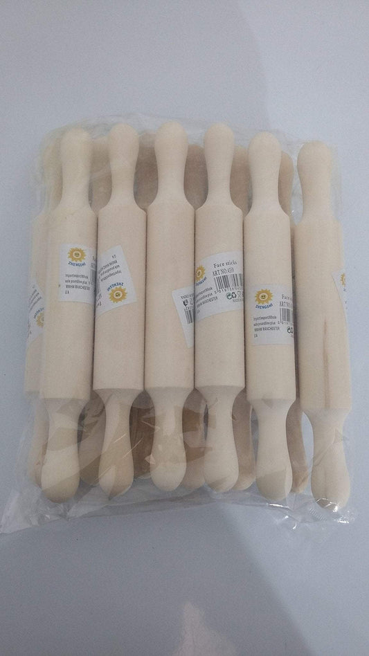 Mini Chapatti Baking Wooden Rollers 4359 (Parcel Rate)