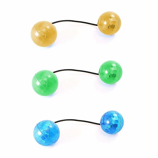 Thumb Chucks Detachable LED Luminous Light Fidget Toy Hand Stress Yoyo Ball 5224 (Parcel Rate)