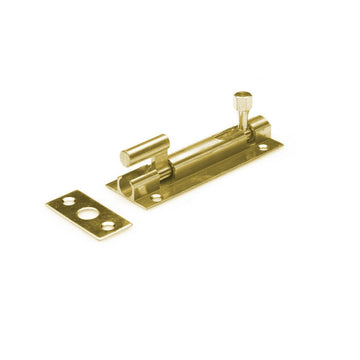 3'' Cranked Door Bolt Brass Diy 5253 (Large Letter Rate)