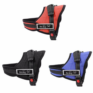 Pet Dog Adjustable Harness Assorted Sizes and Colours 3035 (Parcel Rate)