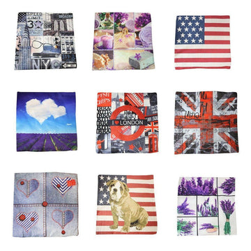 Bedroom Couch Cushion Cover Case 43 x 43 cm Assorted Designs 00943 (Large Letter Rate)