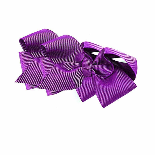 High Quality New Ribbon Hair Pin In Assorted Colours Pack Of 2  4456 (Large Letter Rate)