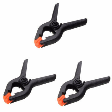 Plastic Market Stall Spring Clamp 4" Pack of 3  2230 / 3154 (Parcel Rate)