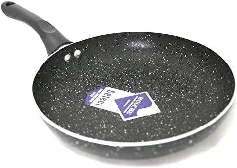 Metal Frying Pan 28 cm Speckled Design 7039 (Parcel Rate)