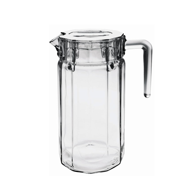 PB Kosem Glass Water Jug with Lid 1.4L 43274 (Parcel Plus Rate)