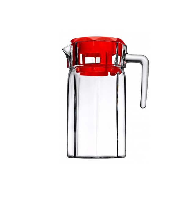 PB Kosem Glass Water Jug with Lid 1.25L 43214 (Parcel Plus Rate)