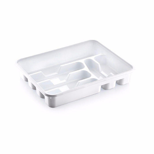 Plastic Cutlery Drawer Tray Holder 38.5 x 30.4 cm Assorted Colours D14001 (Parcel Rate)