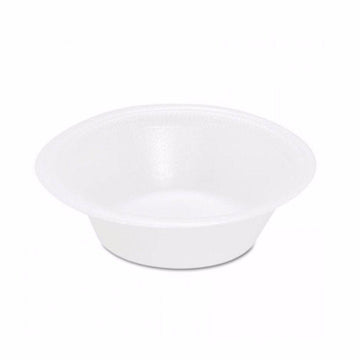 Disposable White Plastic Bowls 12oz Pack of 50 9030 (Parcel Rate)