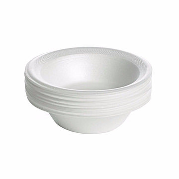 Party 20 PC Disposable White Bowls 12oz 9002 (Parcel Rate)