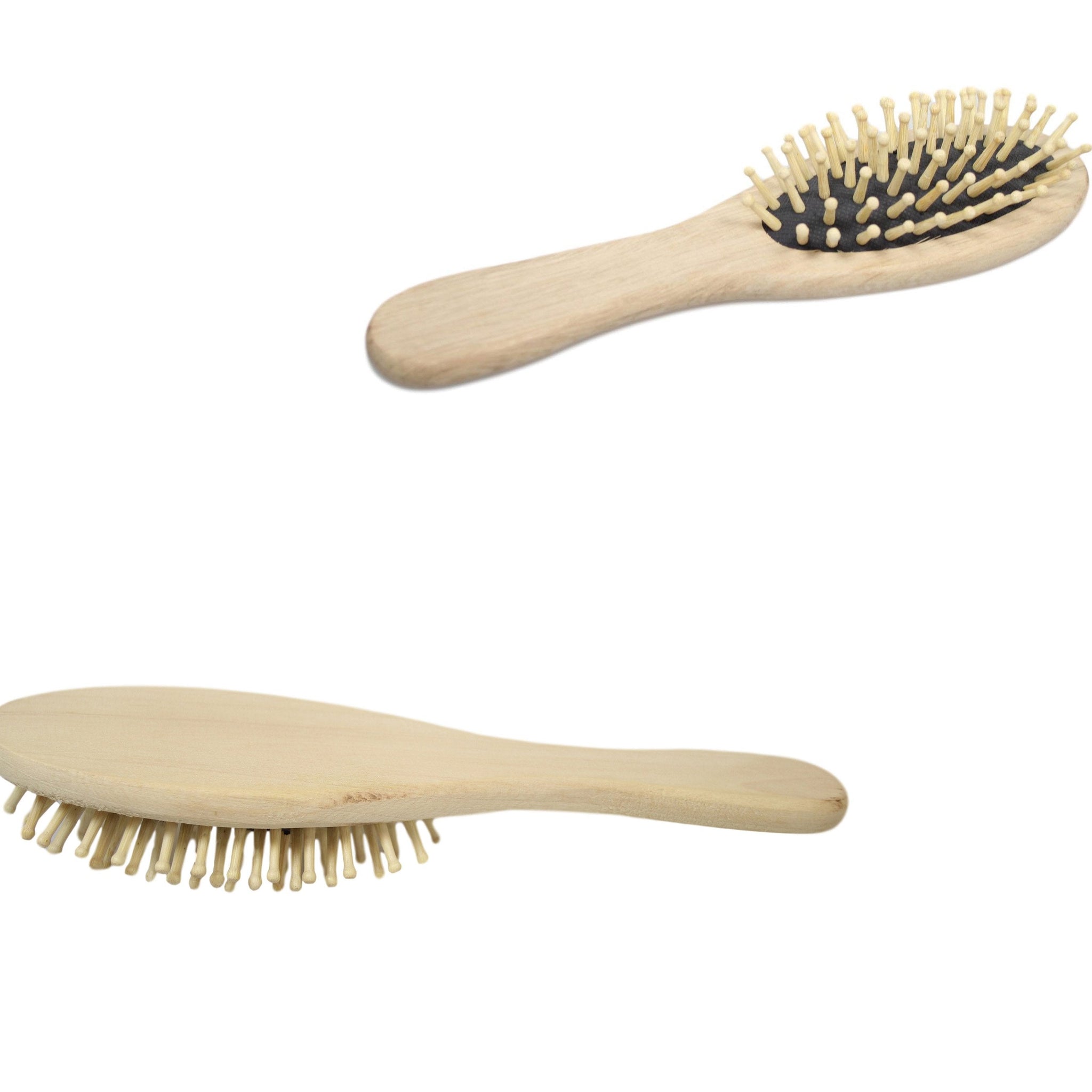 Wooden Oval Paddle Hair Brush 22 cm 5229 (Parcel Rate)