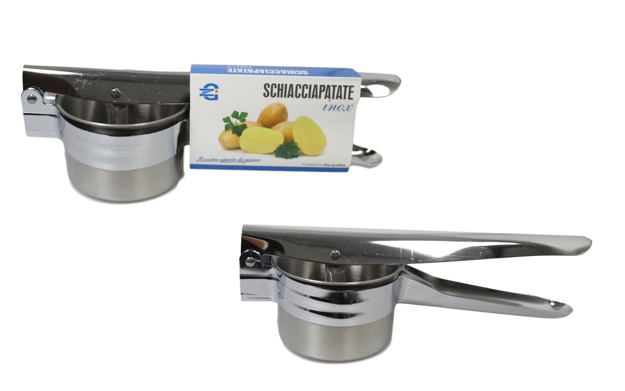 Stainless Steel Fruit and Vegetable Strainer Juicer Kitchen Use 28cm 5372 (Parcel Rate)p