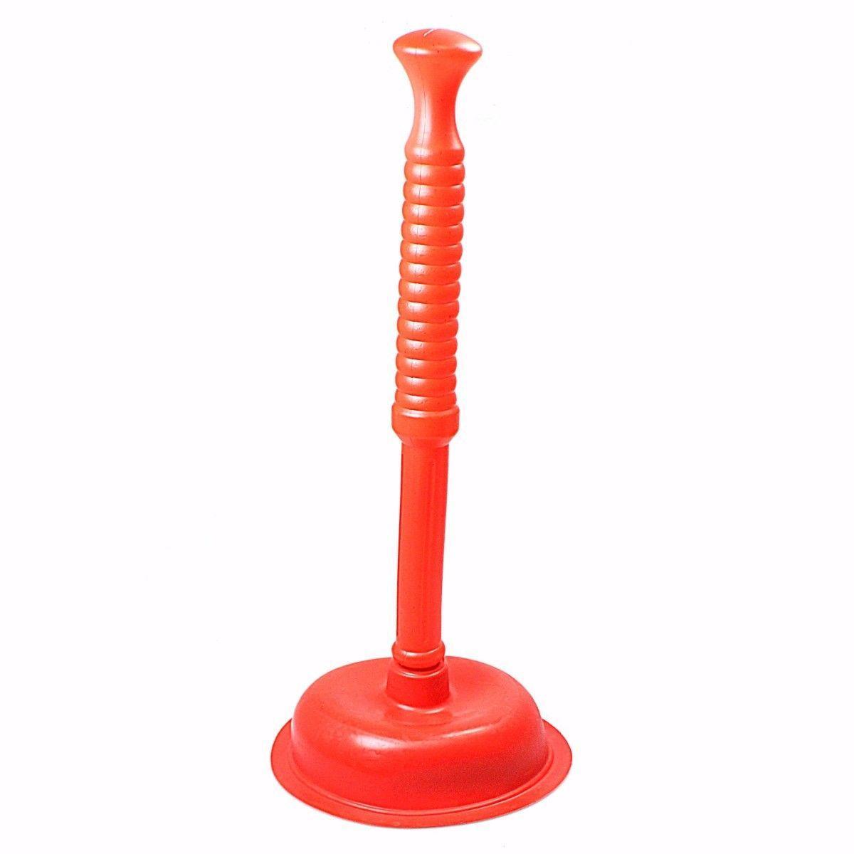 Plastic Bathroom Toilet Plunger Red 3915 (Parcel Rate)