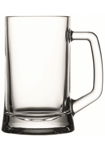 PB 2 Pc Pub Mug Glass Beer 395 ml SLV 55299 (Parcel Rate)