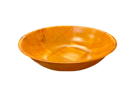 Vintage Style Wooden Design Kitchen Serving Bowl 25 cm 5601 (Parcel Rate)