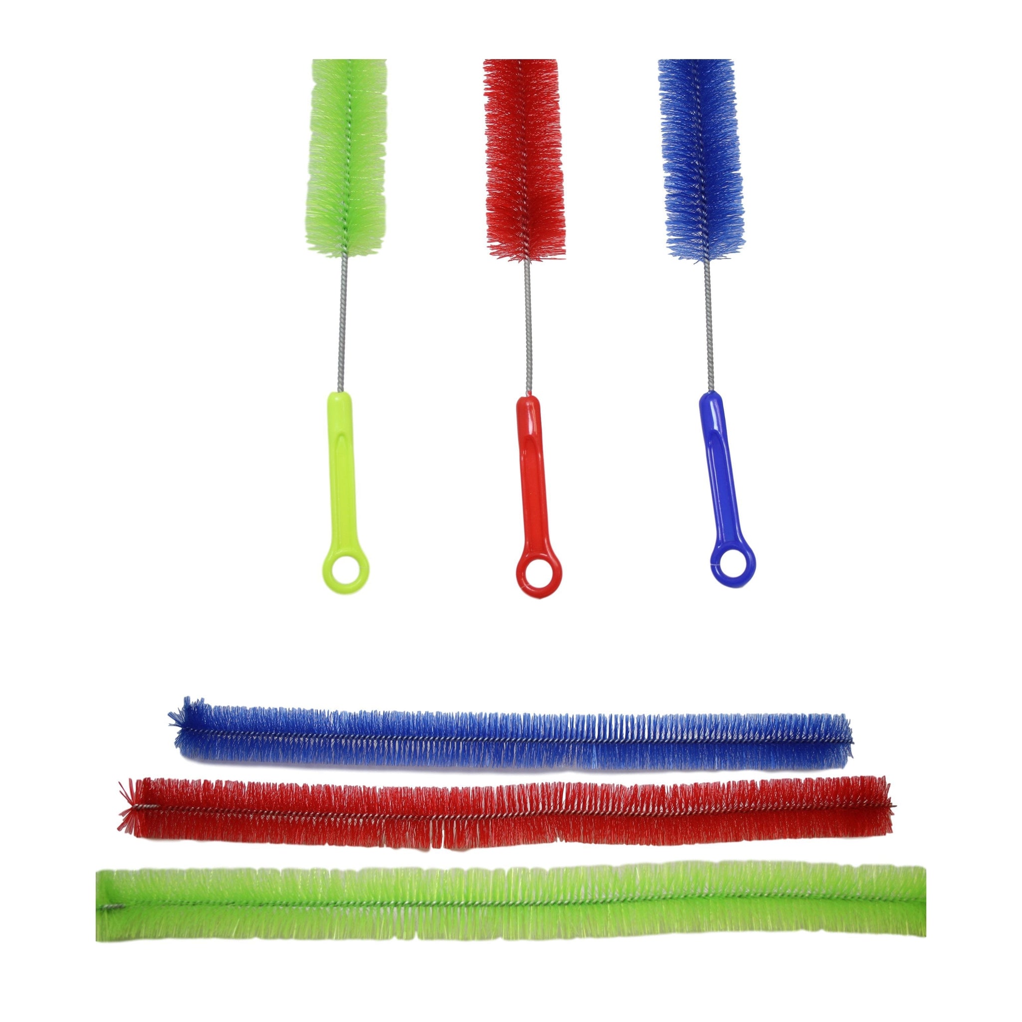 Flexible Sink Pipe Drain Cleaner Radiator Brush 70 cm Assorted Colours 5603 (Parcel Rate)