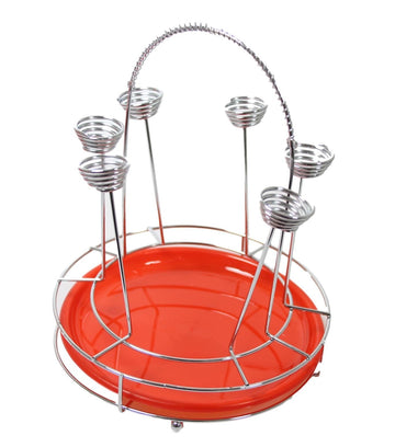 Household Use Kitchen Fancy CUP HOLDER With Springs 16 x 20cm 5609 (Parcel Rate)