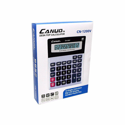 Canuo Desktop Electronic Calculator 12 Digits Home Office 0708 (Large Letter Rate)