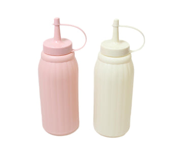 Plastic Ketchup / Mayonaise / Mustard Sauce Bottle Set 20 x 6 cm Pack of 2 5698 (Parcel Rate)