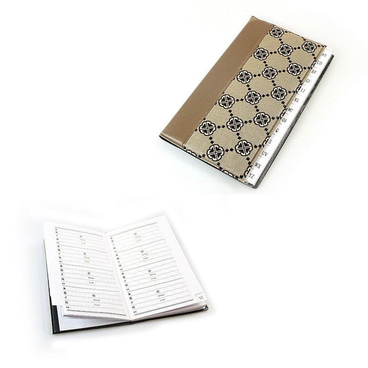 Address Book  A6 Size  Assorted Colour 0739 (Large Letter Rate)