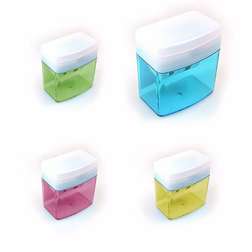 Plastic Pencil Sharpener Assorted Colours 3522 (Parcel Rate)