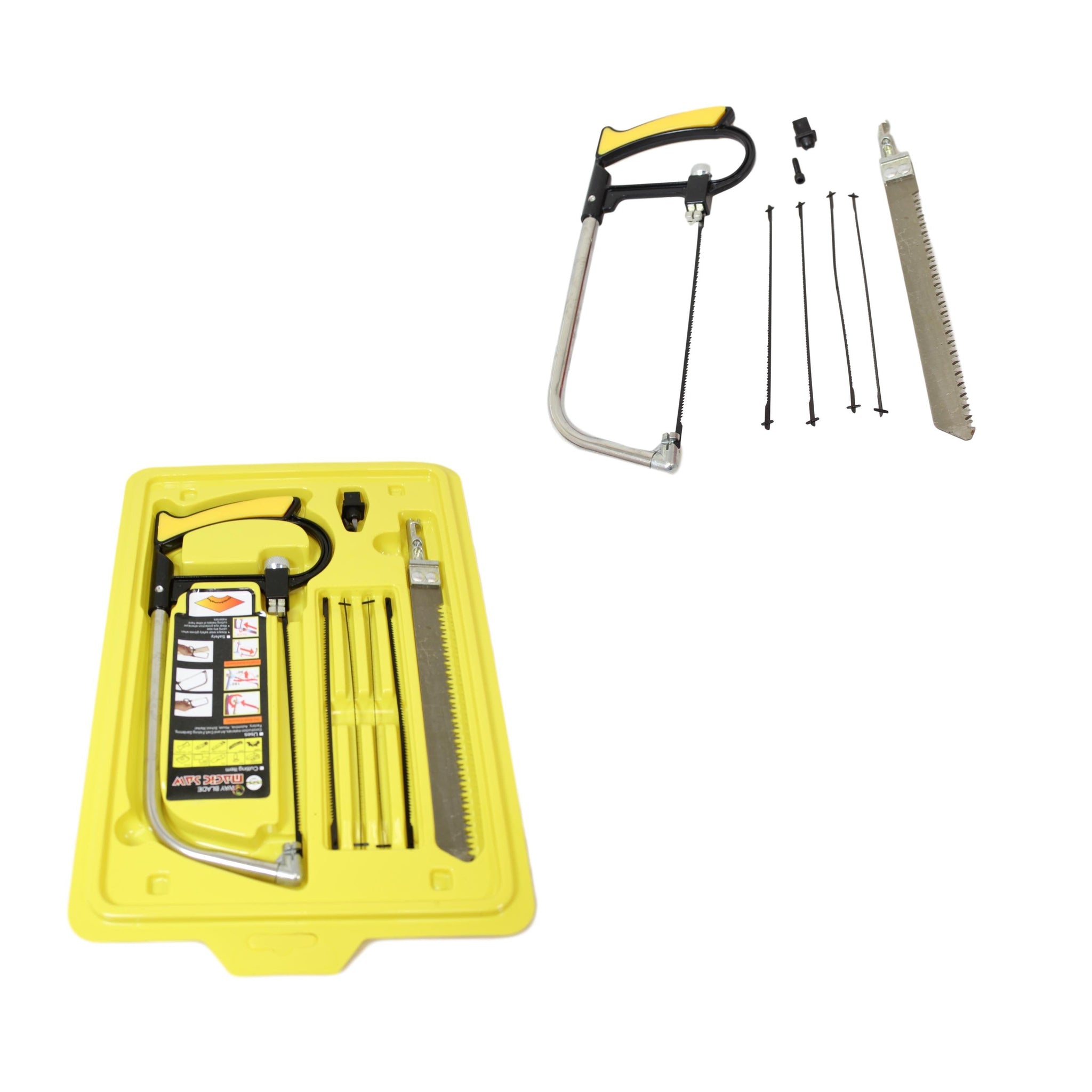 3 Way Blade Magic Saw Set Kit Assorted Blades 18 - 24 cm 5873 (Large Letter Rate)