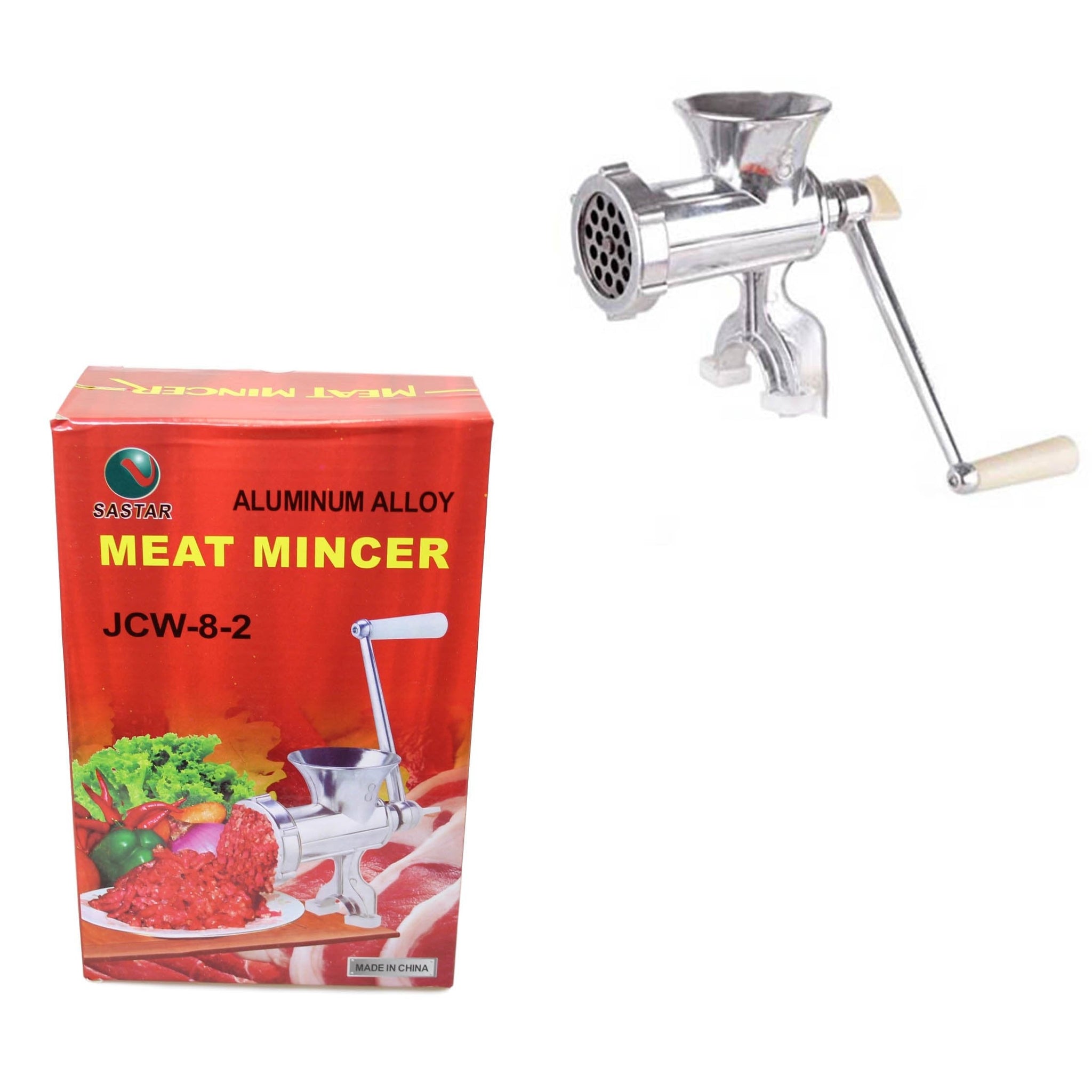 Metal Meat Mincer With Handle Make Your Own Mince 15cm x 25cm 5899 A  (Parcel Rate)