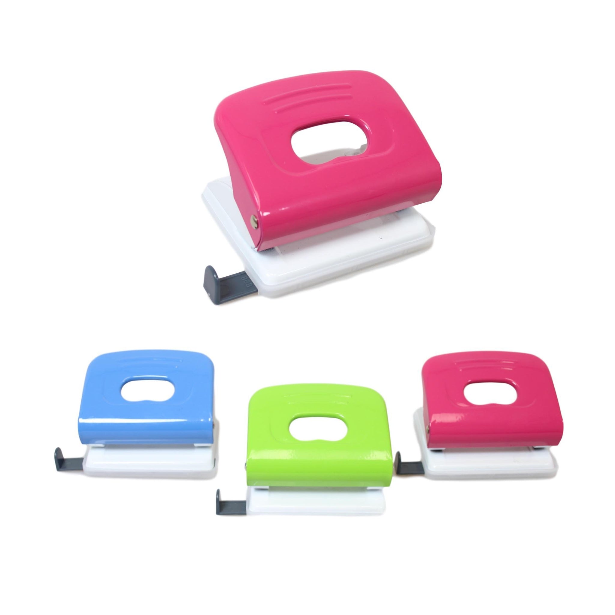 Professional Hole Puncher Paper Size Adjust Hole Punch 3 Colours 1 Pack 5959 (Parcel Rate)