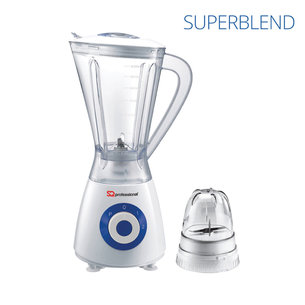 SQ Professional Blitz Blender and Grinder 600W Blue 2489 (Parcel Rate)