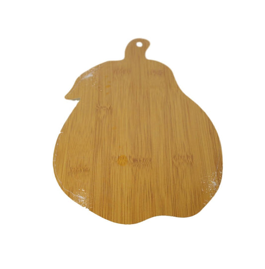 Wooden Kitchen Cutting Chopping Board Pear Shaped 24 x 17cm 6022 (Large Letter Rate)