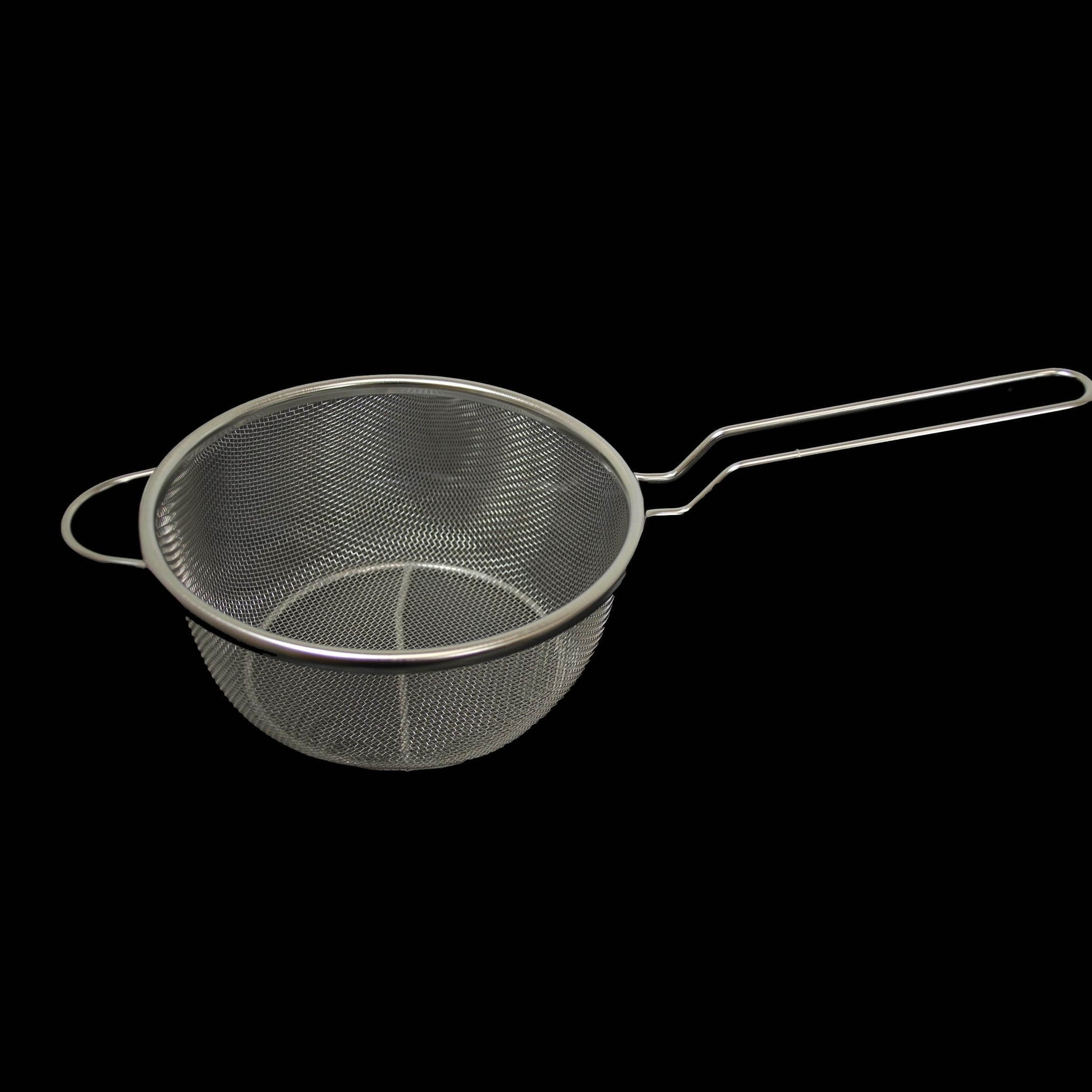 Stainless Steel Chip Frying Basket 18cm x 8cm Long Handle 17cm 6416 A  (Parcel Rate)