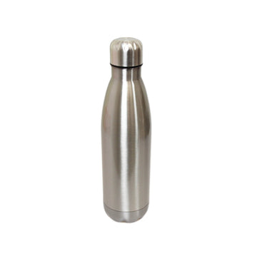 Steel Thermos Drinking Flask Bottle 500ml Assorted Colours 6526 (Parcel Rate)