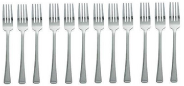 Metal Kitchen Forks Pack of 12 17 cm 7023 (Parcel Rate)