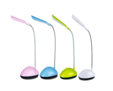 Mini Office Bendy LED Light Table Desk Lamp 23 cm Battery Operated Assorted Colours 7068 A (Parcel Rate)