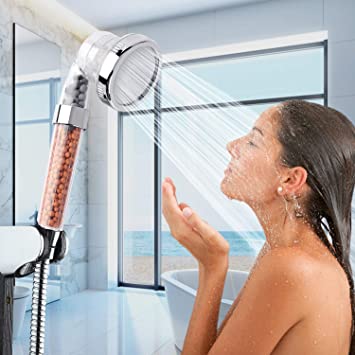 Shower Head Flow With Water Purify Beads Filter 1 Mode Only 6700 (Parcel Rate)