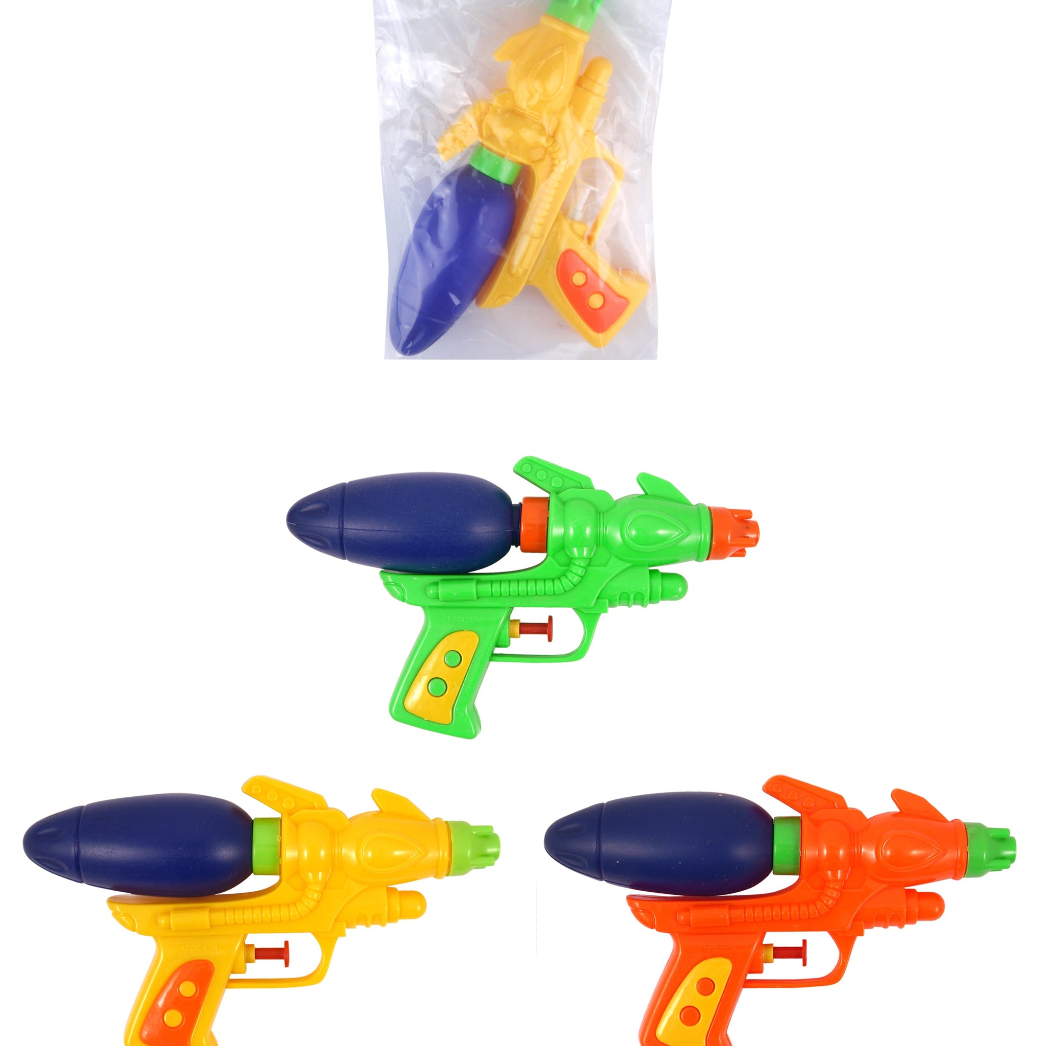 Kids Outdoor Fun Water Gun In 4 Assorted Colours 19.5cm R08252 (Parcel Rate)