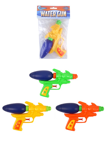 Kids Outdoor Fun Water Gun In 4 Assorted Colours 19.5cm R08252 (Parcel Rate)