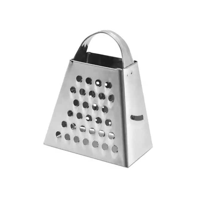 Mini Metal Cheese Nutmeg Spice Grater 8.5 x 5.5 cm 7266 (Parcel Rate)