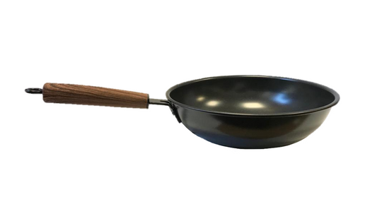 High Wall Non-Stick Flat Base Wok Frying Pan 28 cm 7405 A  (Parcel Rate)