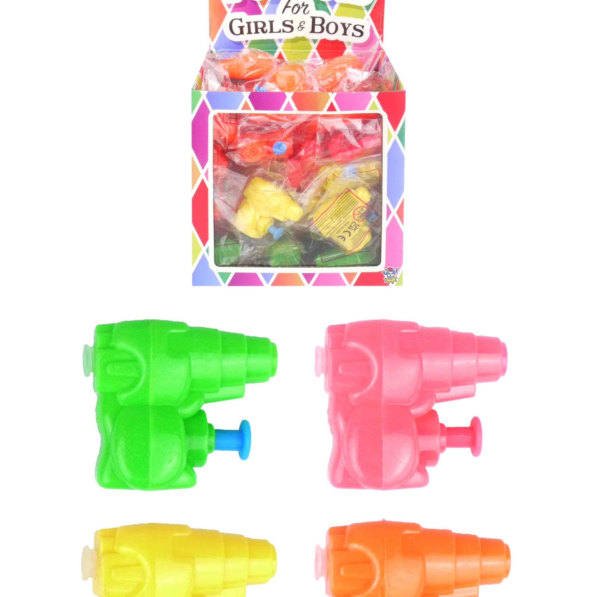 Children's Mini Water Gun 5 cm Assorted Colours T08125 (Parcel Rate)