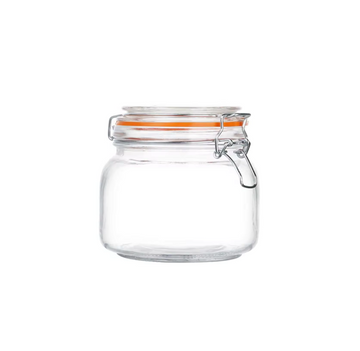 Glass Food Jam Storage Jar Container 11.5 x 11 cm 7765 (Parcel Plus Rate)