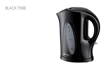 SQ Professional Aquen Fast Boil Cordless Kettle 1.7 Litre 2200W Black (Parcel Rate)