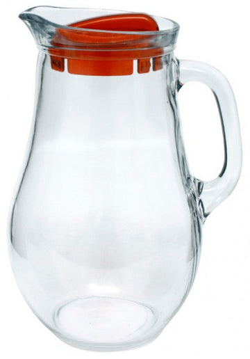 PB Bistro Glass Water Jug with Lid 1.85L Assorted Colours 80117 / 80119 (Parcel Plus Rate)