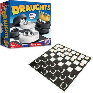 Children's Toy Classic Draughts Board Game 1374327 (Parcel Rate)