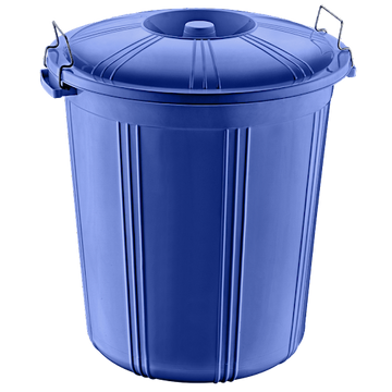 Eco Dustbin 90 Litre Assorted Colours AK273 (Big Parcel Rate)